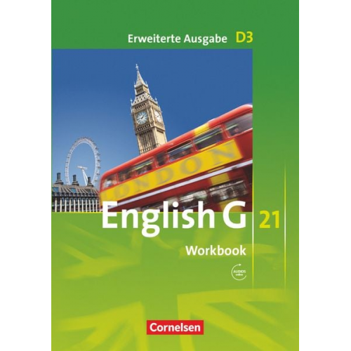 Jennifer Seidl - English G 21. Erweiterte Ausgabe D 3. Workbook mit Audios online