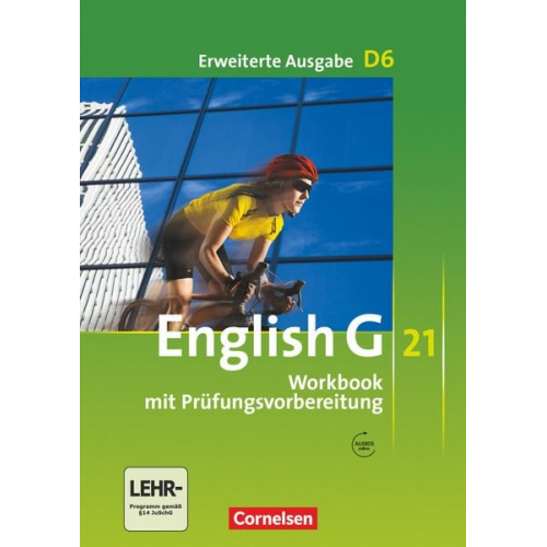 Jennifer Seidl - English G 21. Erweiterte Ausgabe D 6. Workbook mit Audios online