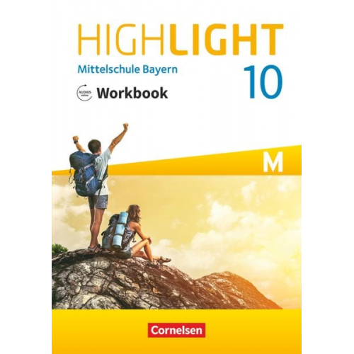 Highlight 10. Jahrgangsstufe - Mittelschule Bayern - Workbook mit Audios online