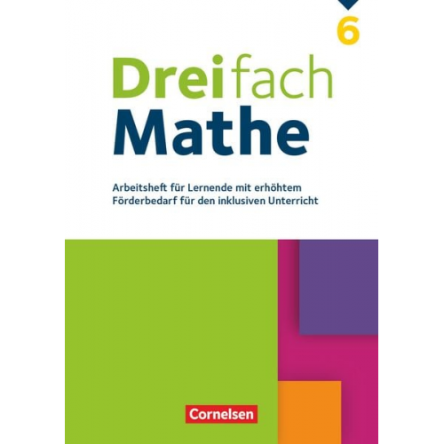 Dreifach Mathe 6. Schuljahr - Zu allen Ausgaben - Arbeitsheft mit Lösungen