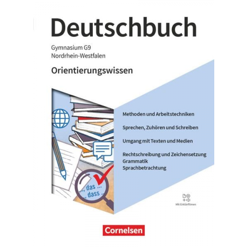 Deutschbuch Gymnasium 5.-10. Schuljahr. Nordrhein-Westfalen - Orientierungswissen - Schulbuch