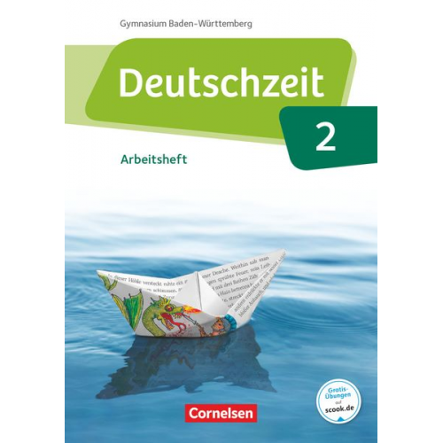 Toka-Lena Rusnok Renate Gross Franziska Jaap Ana Cuntz Lilli Gebhard - Deutschzeit Band 2: 6. Schuljahr - Baden-Württemberg - Arbeitsheft mit Lösungen