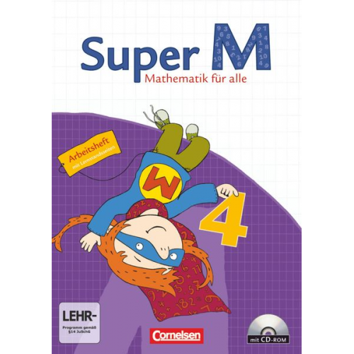 Klaus Heinze Matthia Gratzki Heidi Dietz Marion Müller Antje Pennewitz - Super M 4. Schuljahr. Arbeitsheft mit CD-ROM und Lernstandsseiten. Östliche Bundesländer und Berlin