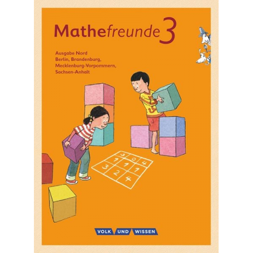 Birgit Schlabitz Edmund Wallis Ursula Kluge Isabel Miedtke Kathrin Fiedler - Mathefreunde 3. Schuljahr - Nord - Schülerbuch mit Kartonbeilagen