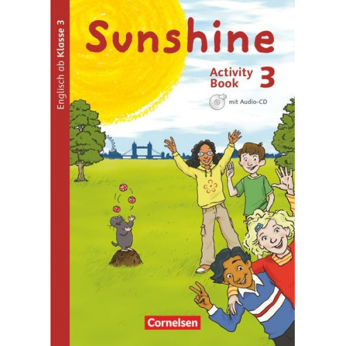 Ulrike Kraaz Birgit Hollbrügge Caroline Schröder Stefanie Keller Tanja Beattie - Sunshine 3. Schuljahr. Activity Book mit Audio-CD, Minibildkarten und Faltboxen