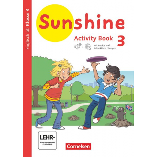 Sunshine 3. Schuljahr. Baden-Württemberg, Hessen, Niedersachsen - Activity Book mit interaktiven Übungen online