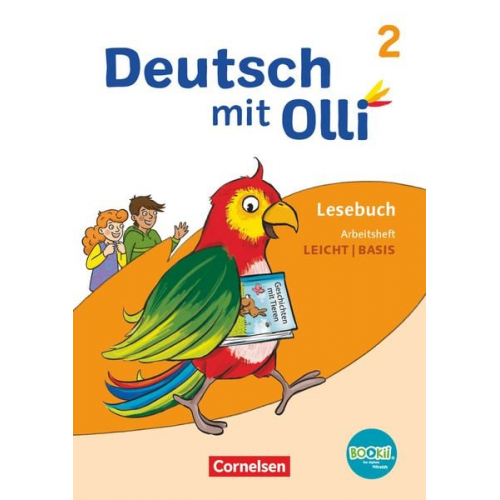 Simone Eutebach Andrea Sperr Sylvia Gredig Carola Haut-Grzonkowski - Deutsch mit Olli Lesen 2-4 2. Schuljahr. Arbeitsheft Leicht / Basis