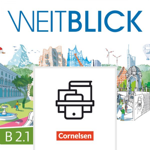 Weitblick B2/1 KB+ÜB+Lizenzcode BlinkLearn. (Paket)