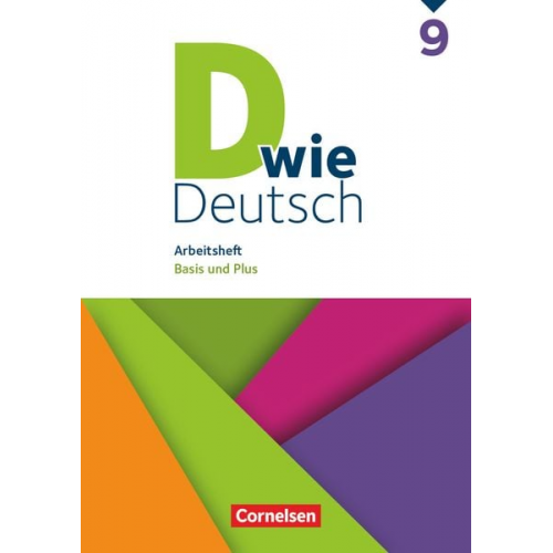 Sven Grünes - D wie Deutsch 9. Schuljahr - Arbeitsheft mit Lösungen