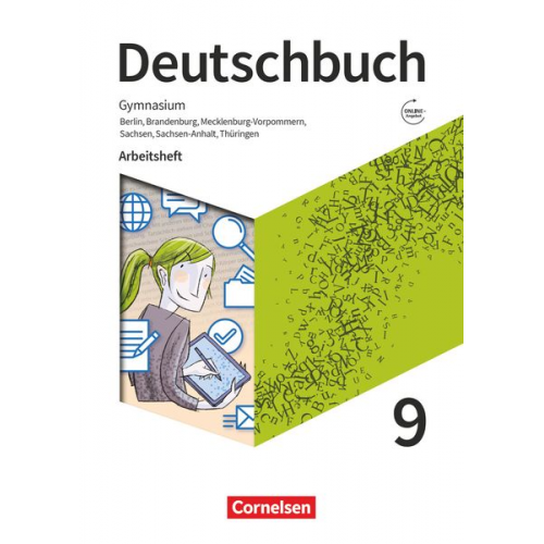 Andrea Wagener Deborah Mohr Angela Mielke Christoph Fischer - Deutschbuch Gymnasium - Östliche Bundesländer - 2023 - 9. Klasse - Arbeitsheft mit Lösungen