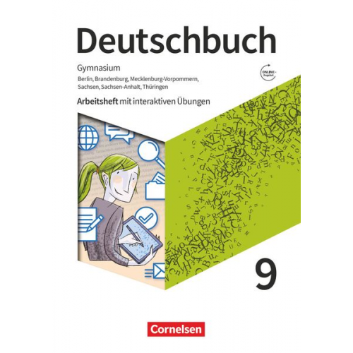 Deutschbuch Gymnasium - Östliche Bundesländer - 2023 - 9. Klasse - Arbeitsheft mit interaktiven Übungen online mit Lösungen