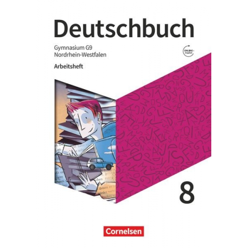 Deutschbuch Gymnasium - Nordrhein-Westfalen - 2021 - 8. Klasse - Arbeitsheft mit Lösungen