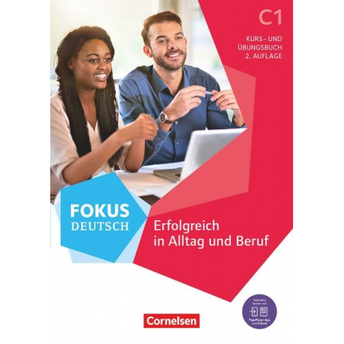 Petra Schappert Gunther Weimann Matthias Merkelbach Evangelia Karagiannakis Gabi Baier - Fokus Deutsch C1 - Kurs- und Übungsbuch. Mit PagePlayer-App inkl. Audios und Videos