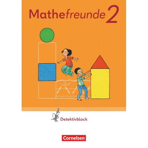 Mathefreunde 2. Schuljahr. Detektivblock mit Aufgaben zum Fordern