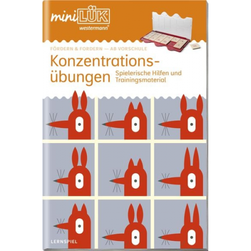 Heiner Müller - MiniLÜK. Fördern & Fordern: Konzentrationsübungen. Vorschule/1./2. Klasse