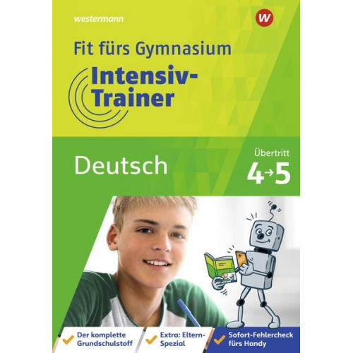 Brigitte Endres - Fit fürs Gymnasium - Intensiv-Trainer. Übertritt 4 / 5 Deutsch