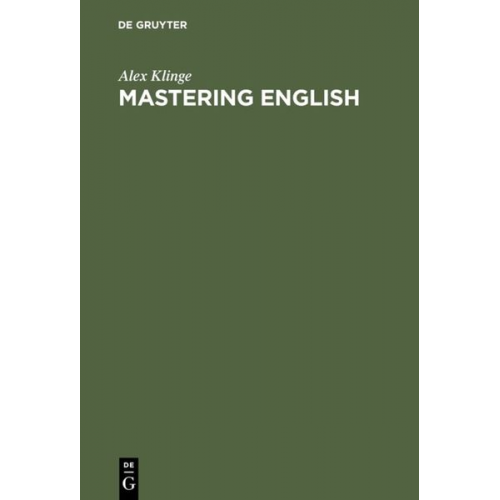 Alex Klinge - Mastering English