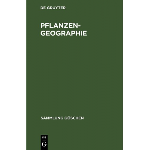 Ludwig Diels - Pflanzengeographie
