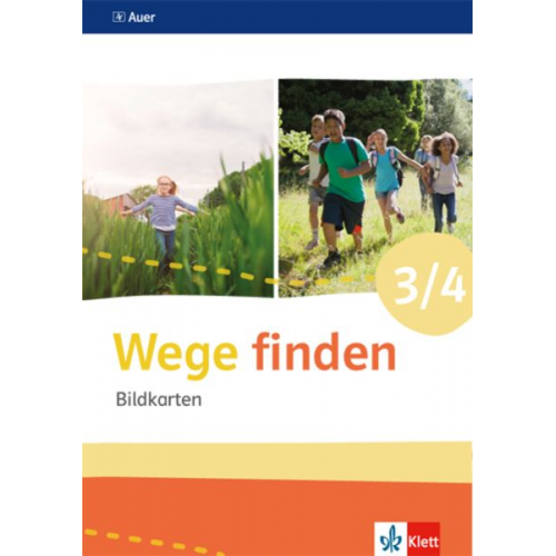 Wege finden Bildkarten Klasse 3/4. Ausgabe Sachsen, Sachsen-Anhalt und Thüringen ab 2017