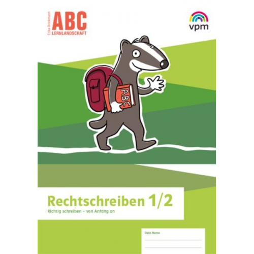 ABC-Lernlandschaft 1/2. Arbeitsheft Rechtschreiben Klasse 1/2