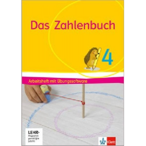 Das Zahlenbuch 4. Arbeitsheft mit Übungssoftware Klasse 4