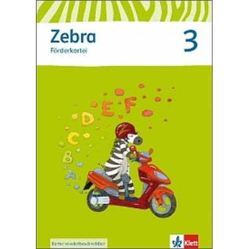 Zebra. Förderkartei 3. Schuljahr