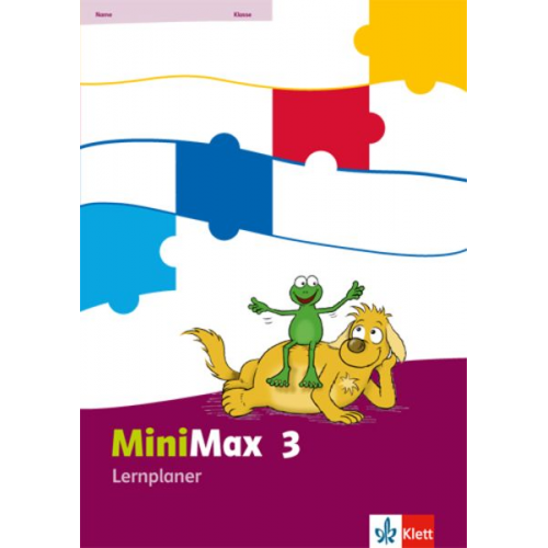 MiniMax. Lernplaner mit 32 Teste-dich-selbst-Seiten. 3. Schuljahr