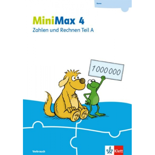 MiniMax 4. Themenheft Zahlen und Rechnen A - Verbrauchsmaterial Klasse 4