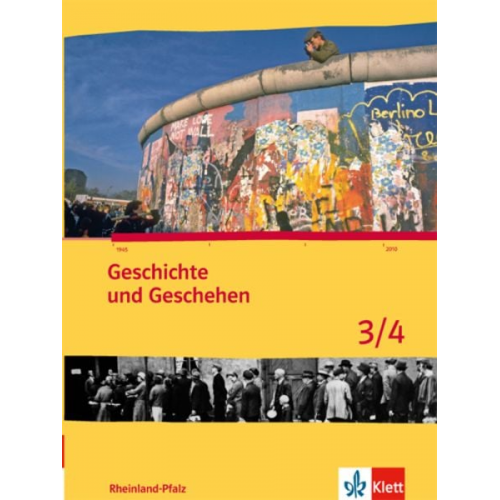 Geschichte und Geschehen für Rheinland-Pfalz. Schülerbuch 3/4