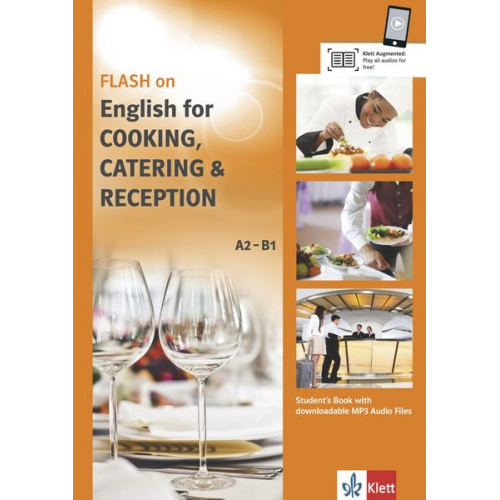 FLASH ON ENGLISH. Cooking, Catering and Reception. Kurs- und Übungsbuch + Audio online