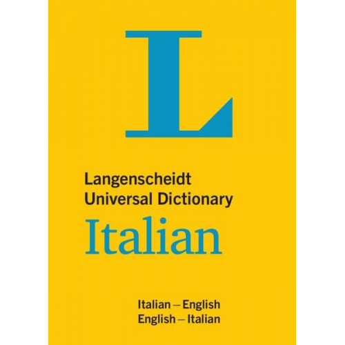 Langenscheidt Universal Dictionary Italian