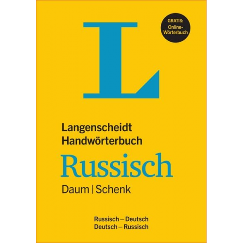 Edmund Daum Werner Schenk - Langenscheidt Handwörterbuch Russisch Daum/Schenk