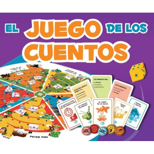 El Juego de los cuentos / Gamebox mit 132 Karten