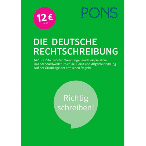 PONS Die Deutsche Rechtschreibung