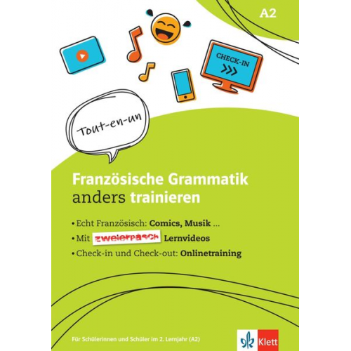 Eva Müller - Französische Grammatik anders trainieren. Schülerarbeitsheft + Klett-Augmented