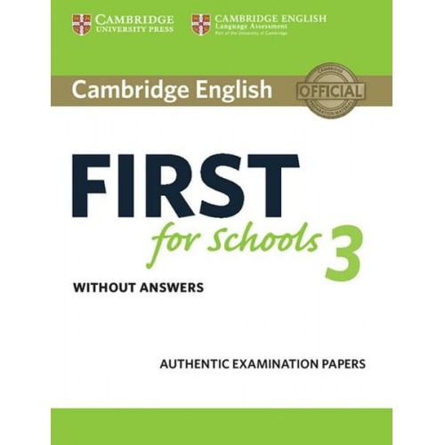 Cambridge English First for Schools 3. S.B. without answers