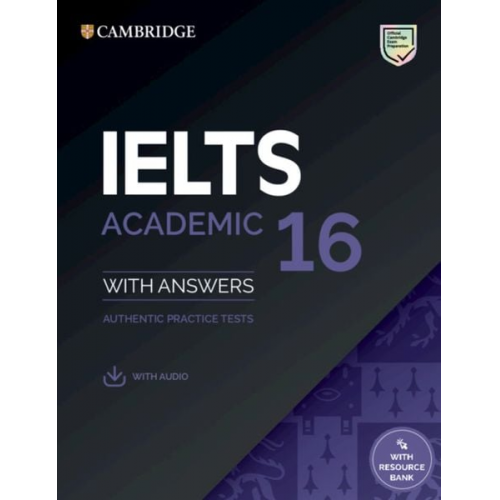 IELTS 16 Academic. Student's Book with Answers with downloadable Audio with Resource Bank