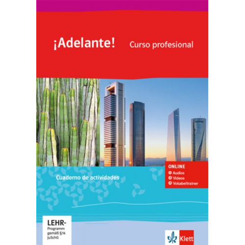 ¡Adelante! Curso profesional. Videos und Vokabeltrainer 1. Lernjahr