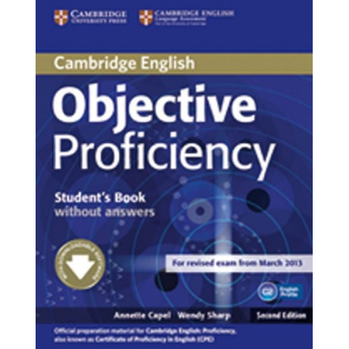 Annette Capel Wendy Sharp - Objective Proficiency. Student's Book without answers