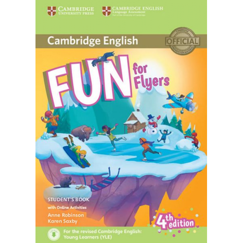 Fun for Flyers. Student's Book with audio with online activities. 4th Edition