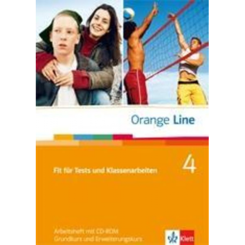 Frank Hass - Orange Line 4. 8. Klasse - Fit für Tests und Klassenarbeiten