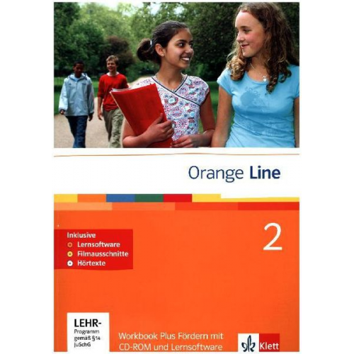 Frank Hass - Orange Line. Workbook plus Fördern mit CD-ROM + Lernsoftware Teil 2 (2. Lehrjahr)