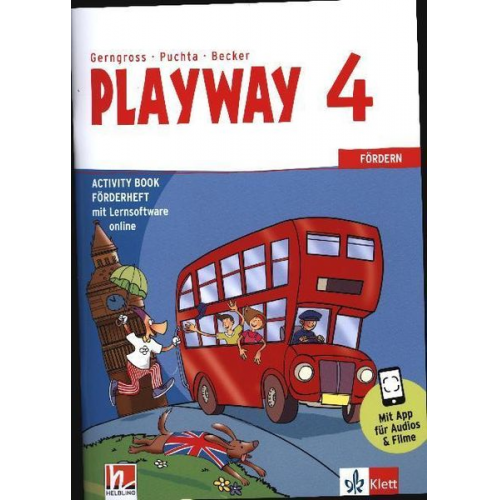 Playway 4. Ab Klasse 3. Activity Book Fördern mit digitalen Übungen Klasse 4