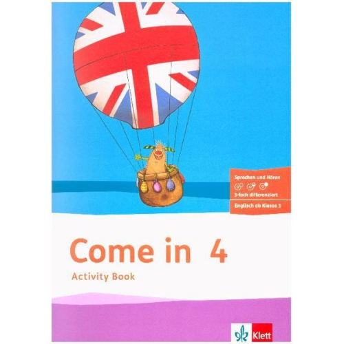 Come in 4. Activity Book mit Bildkarten und Audio-CD Klasse 4