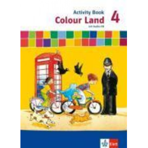 Ines Barth Rene Marth - Colour Land ab Klasse 3. Activity Book mit Audio-CD 4. Schuljahr