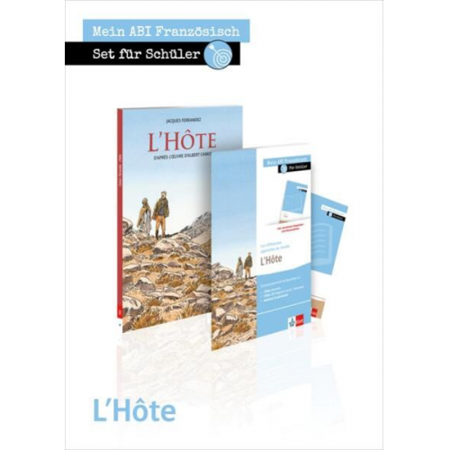 L'Hôte. Schülerbuch + Bande Dessinée