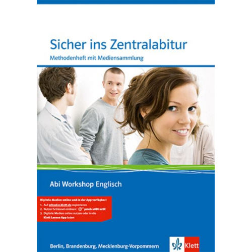 Abi Workshop. Englisch. Sicher ins Zentralabitur. Methodenheft mit Mediensammlung. Berlin, Brandenburg, Mecklenburg-Vorpommern