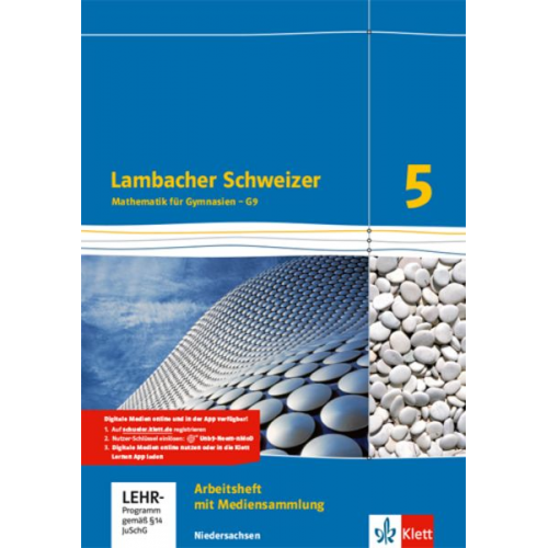 Lambacher Schweizer. 5. Schuljahr G9. Arbeitsheft plus Lösungsheft und Lernsoftware. Niedersachsen