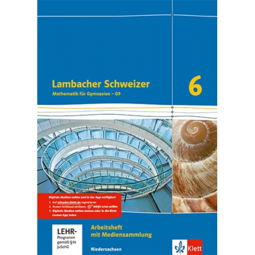 Lambacher Schweizer. Arbeitsheft plus Lösungsheft und Lernsoftware 6. Schuljahr. Niedersachsen G9