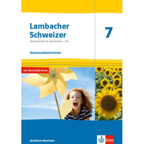 Lambacher Schweizer Mathematik 7 - G9. Ausgabe Nordrhein-Westfalen. Klassenarbeitstrainer. Schülerheft mit Lösungen Klasse 7